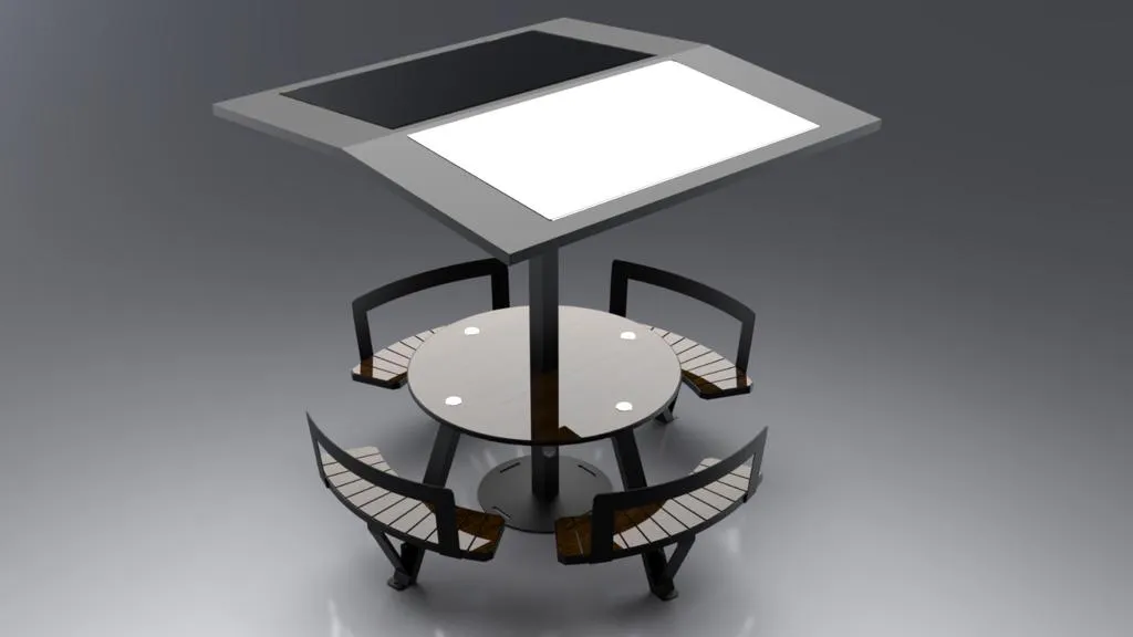 ST1020 RU - Solar Canopy Table
