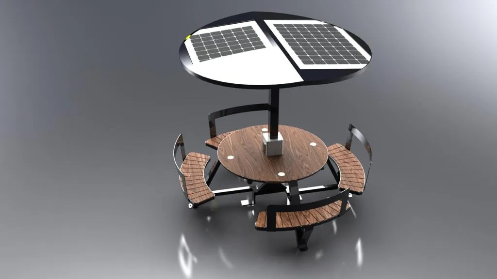 ST1020 RU - Solar Canopy Table