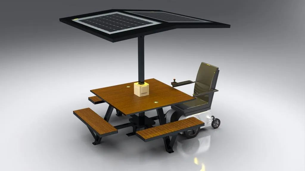 ST1030 MU - Solar Canopy Table