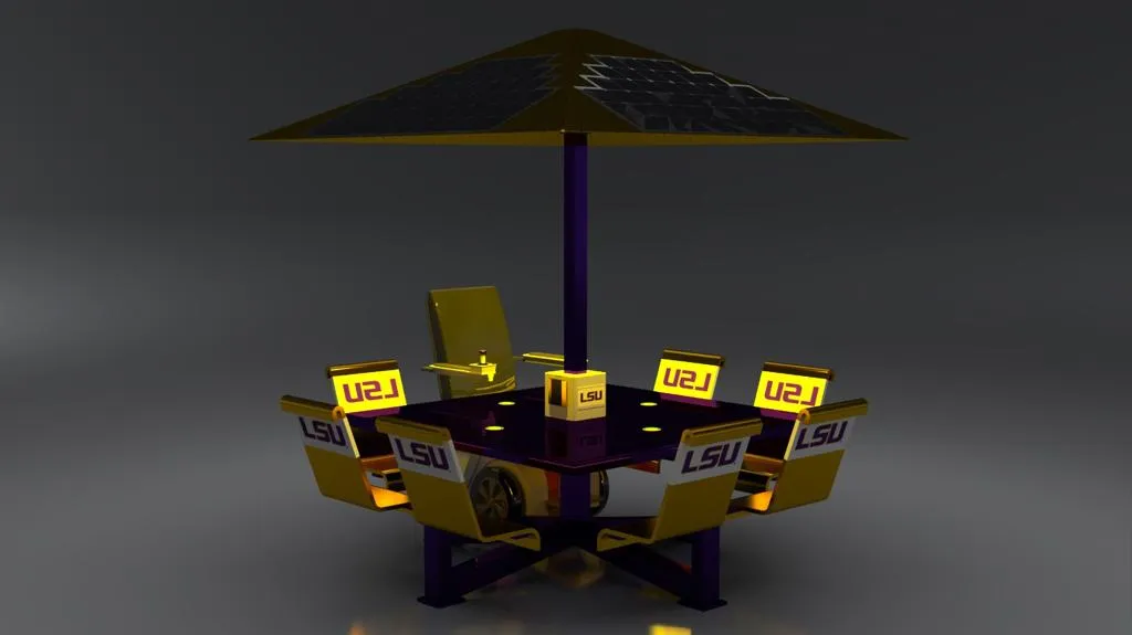 ST1030 MU - Solar Canopy Table