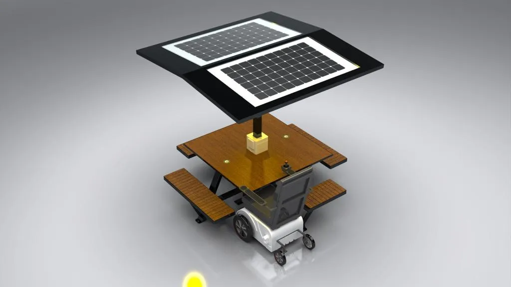 ST1030 MU - Solar Canopy Table