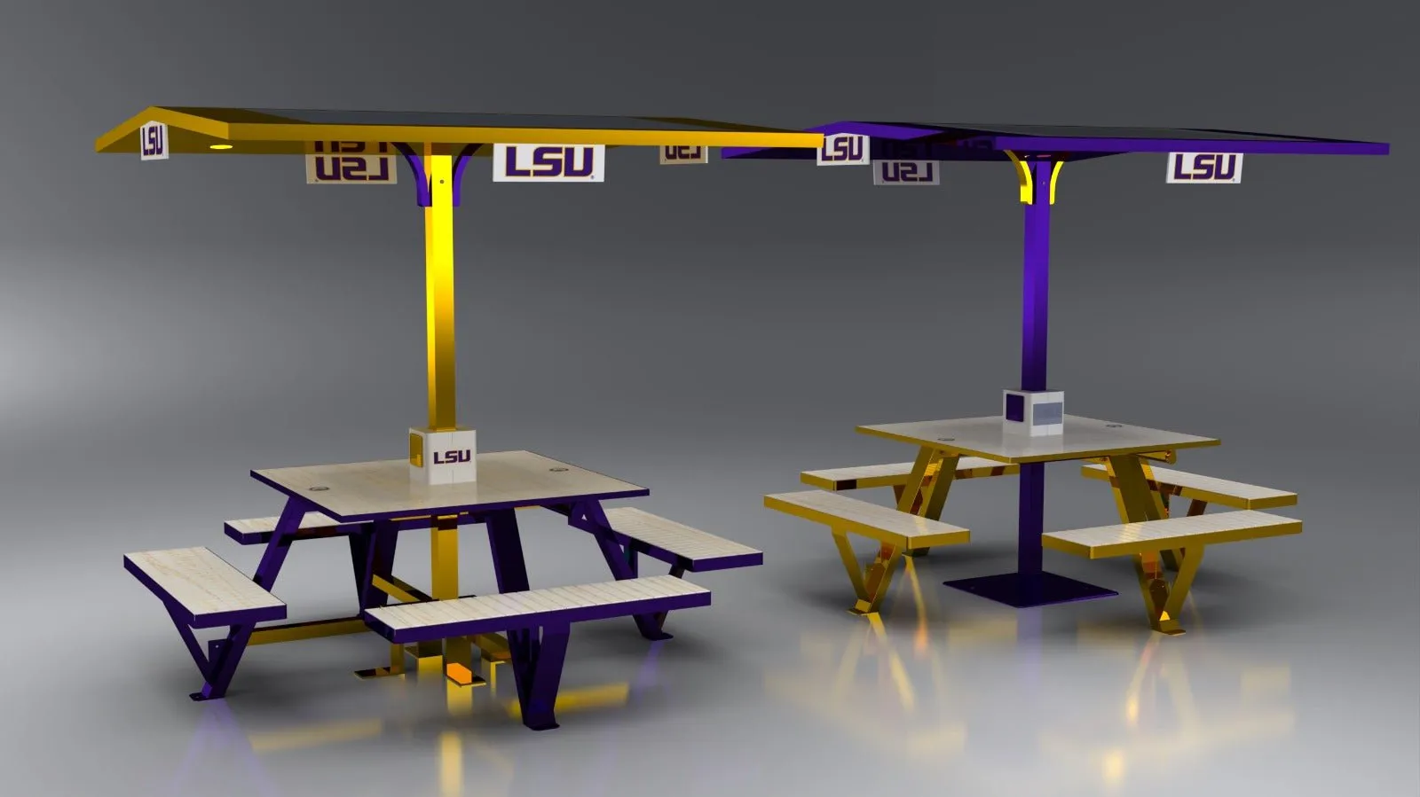 ST1030 MU - Solar Canopy Table