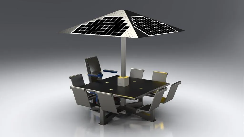 ST1030 MU - Solar Canopy Table