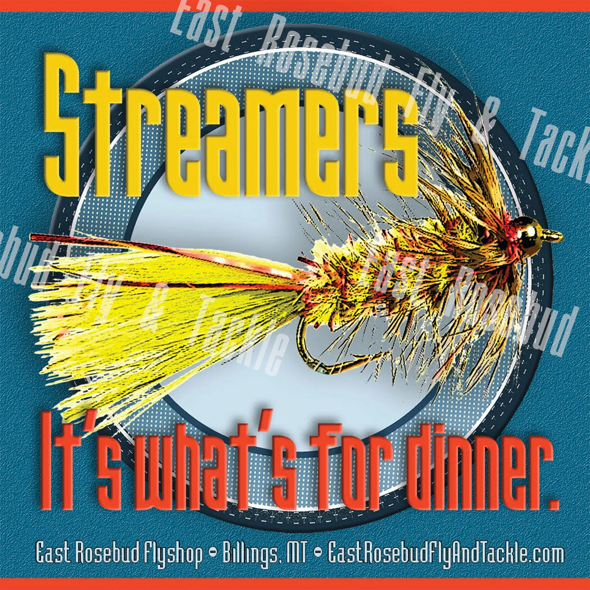 Streamers For Dinner Sticker