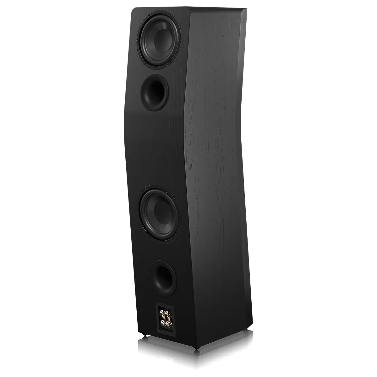 SVS OPEN BOX Ultra Evolution Pinnacle Floorstanding Loudspeaker - Black Oak - Each - Excellent Condition
