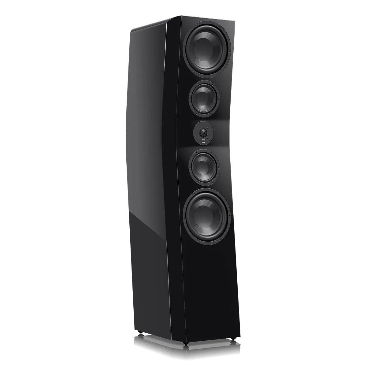 SVS Ultra Evolution Pinnacle Tower Speaker with Quad 8" Woofers - Each (Piano Gloss Black)