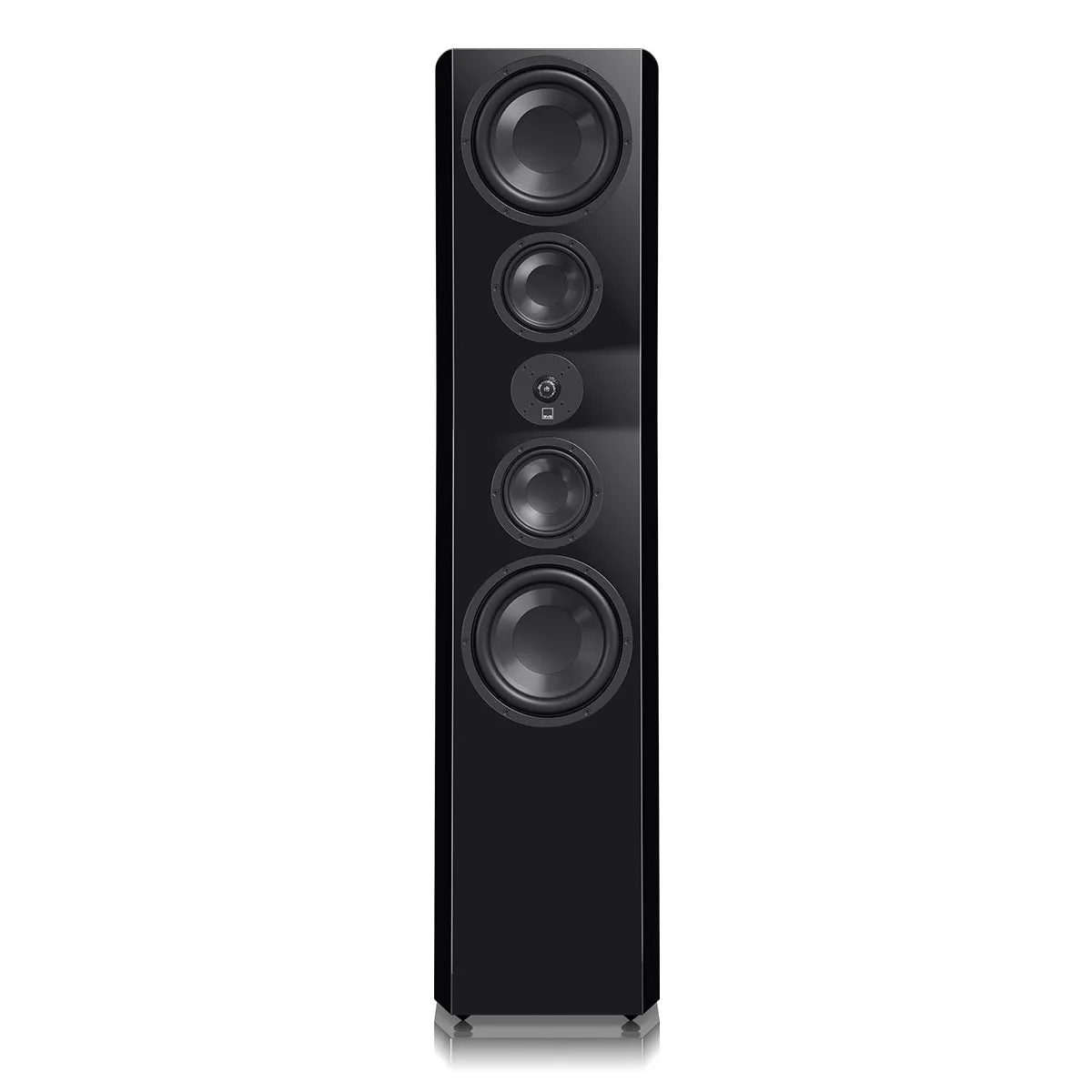 SVS Ultra Evolution Pinnacle Tower Speaker with Quad 8" Woofers - Each (Piano Gloss Black)