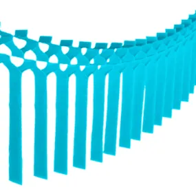 Tissue Streamer Garland - Turquoise