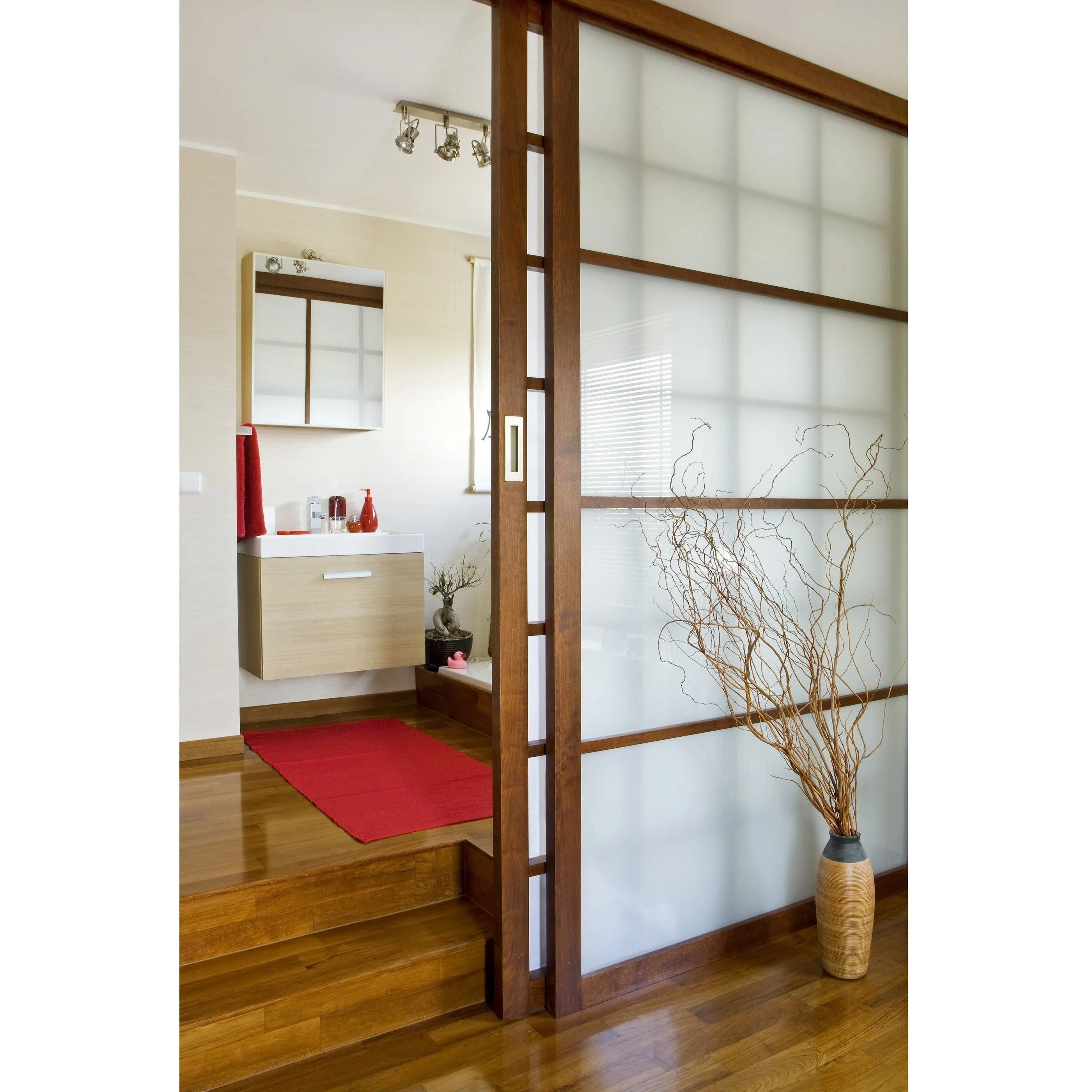 Top Hung Straight Sliding Single Door Kit - Max Weight 100kg - Max Door Width 1250mm - 2.4m Track - With Soft Close and Soft Open