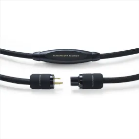 Transparent Premium Power Cord - 2 Meter