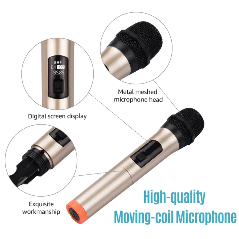 U2 Wireless Microphones 1-2