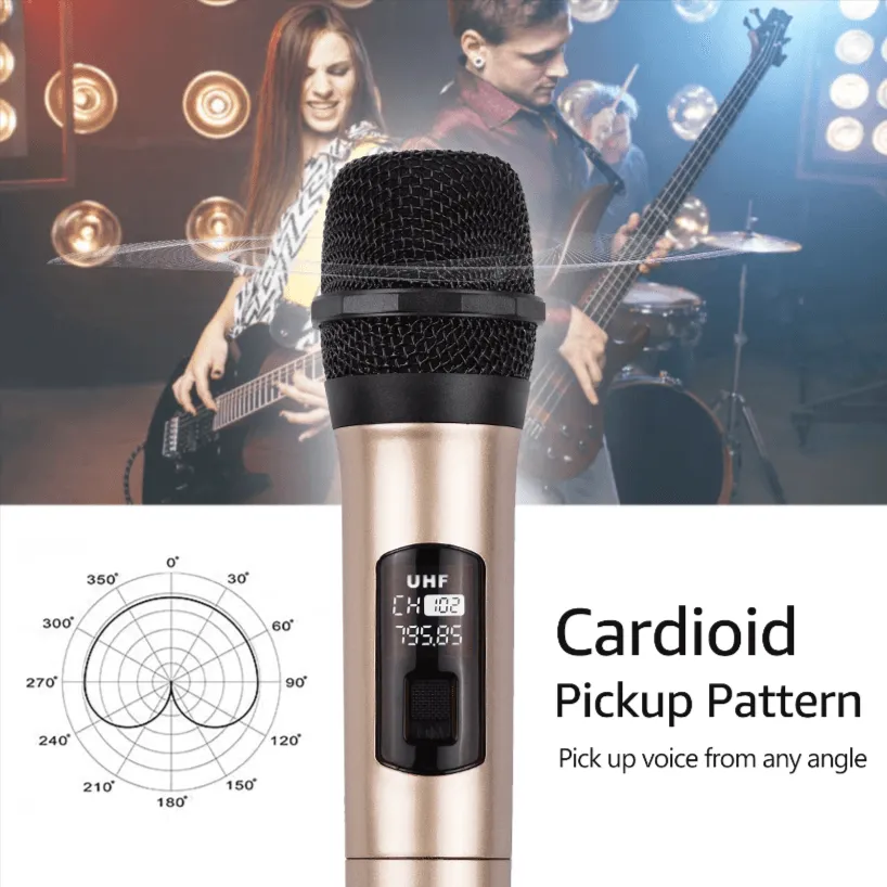 U2 Wireless Microphones 1-2