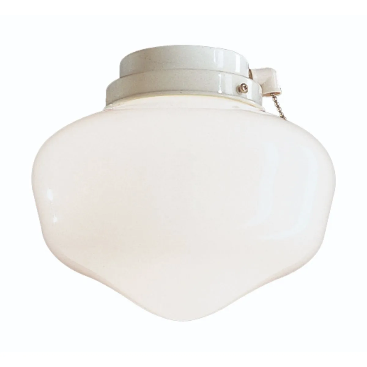 Universal 8 In. LED Ceiling Fan Light Kit, White Finish