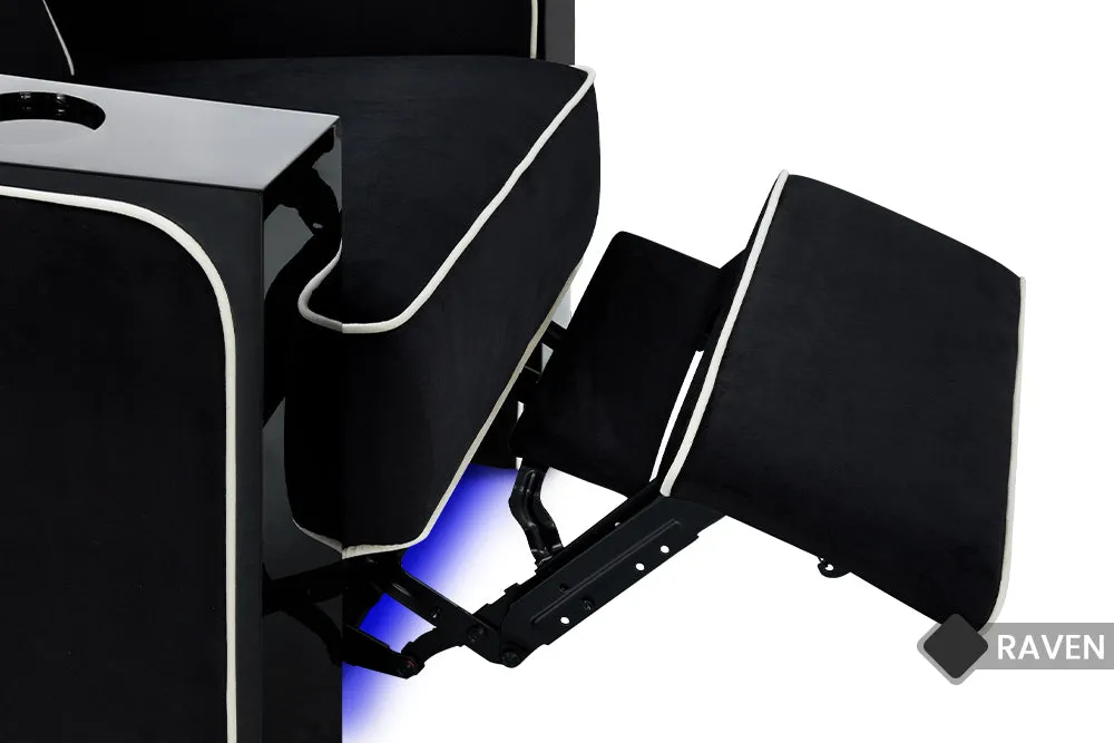 Valencia D-BOX Habtic  Leather Home Theater Seating Naples Elegance