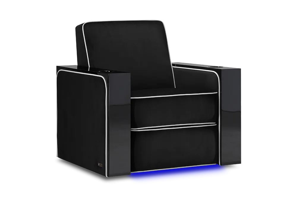 Valencia D-BOX Habtic  Leather Home Theater Seating Naples Elegance
