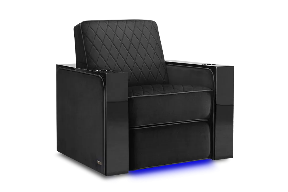 Valencia D-BOX Habtic  Leather Home Theater Seating Naples Prestige