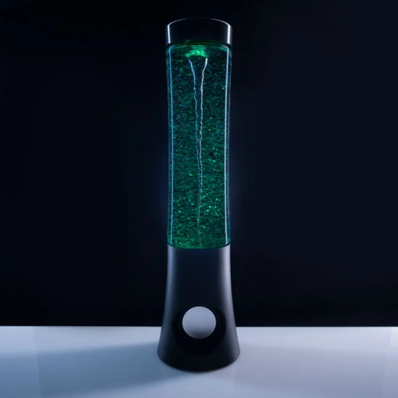 Vortex Sensory Tube with Bluetooth Speaker- Watch the glitter water swirl!