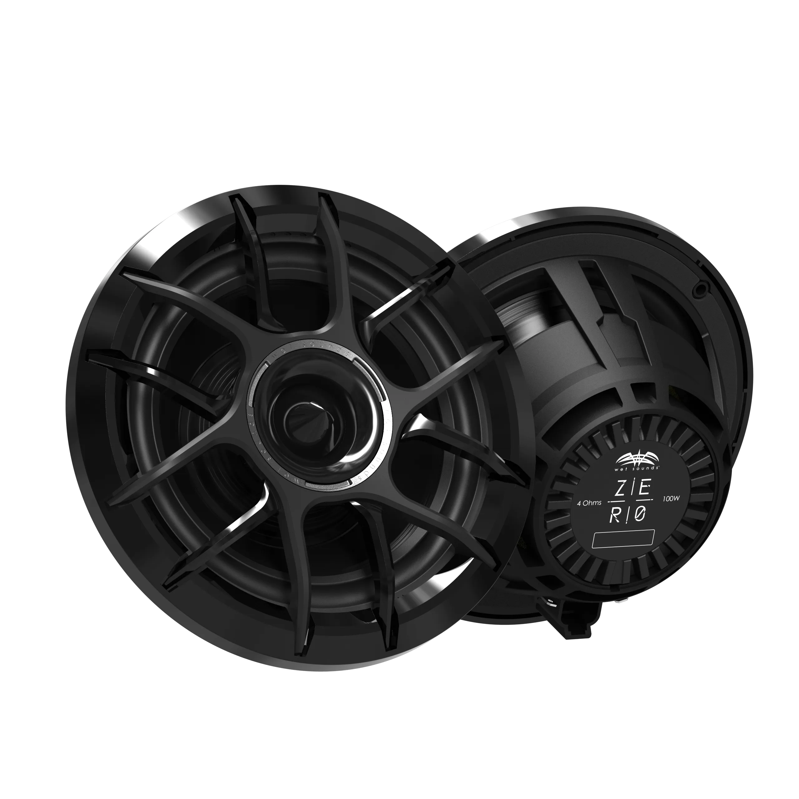 Wet Sounds Zero 6 XZ-B | Wet Sounds High-Output 6.5" Marine Coaxial Speakers