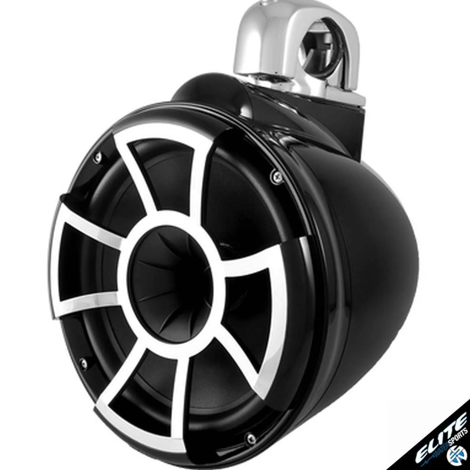 WETSOUNDS REV10 TOWER SPEAKERS WITH STAINLESS STEEL CLAMPS