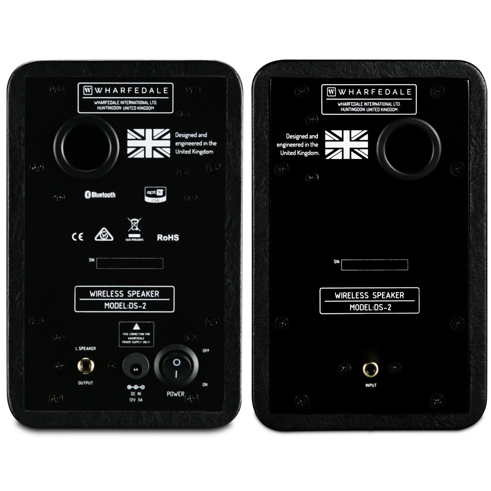 Wharfedale DS2B Bluetooth Bookshelf Speaker