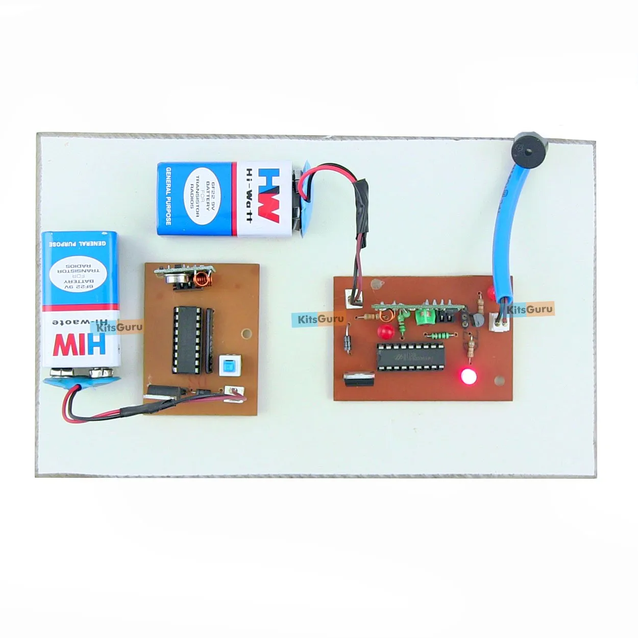 Wireless Alarm using RF Module