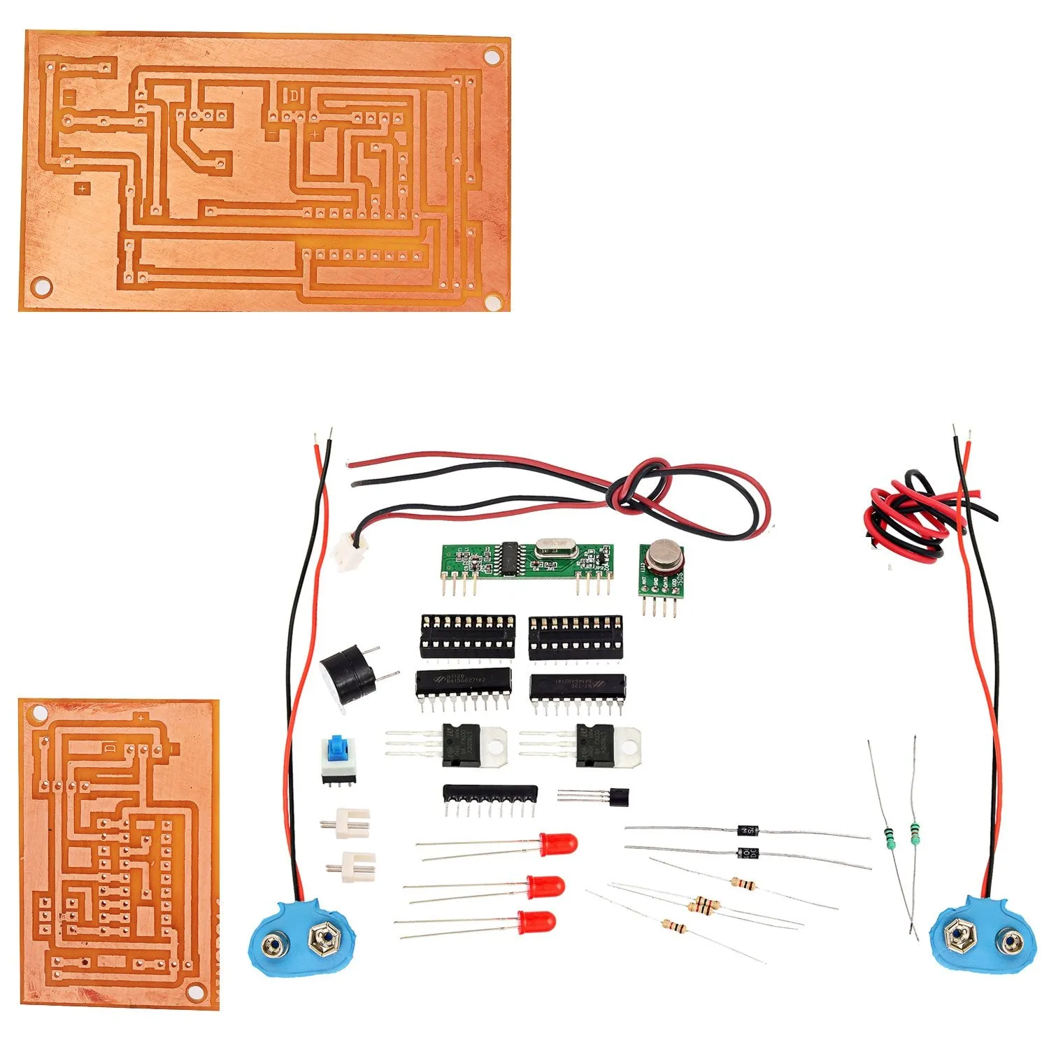 Wireless Alarm using RF Module