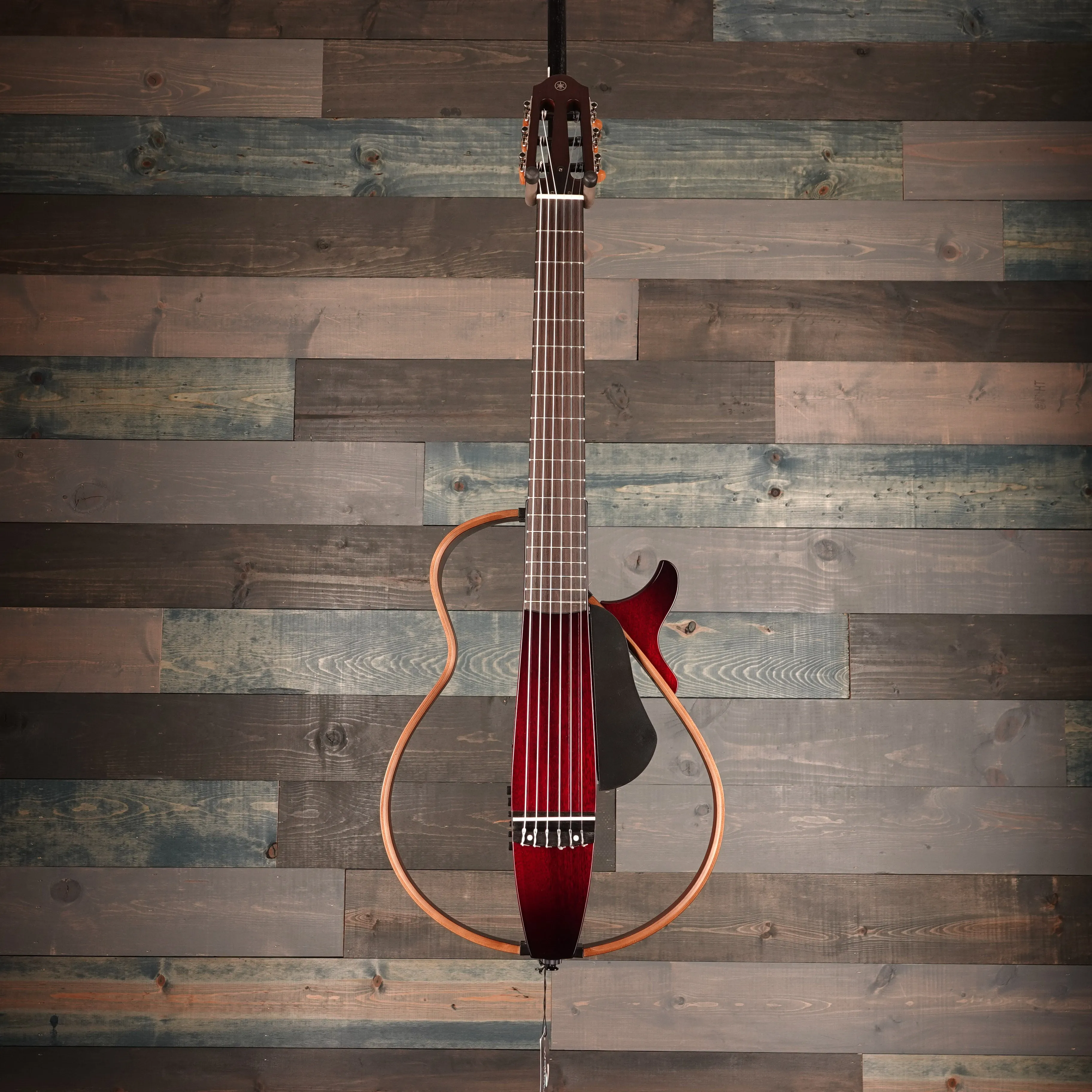 Yamaha SLG200N Crimson Red Burst Silent Guitar
