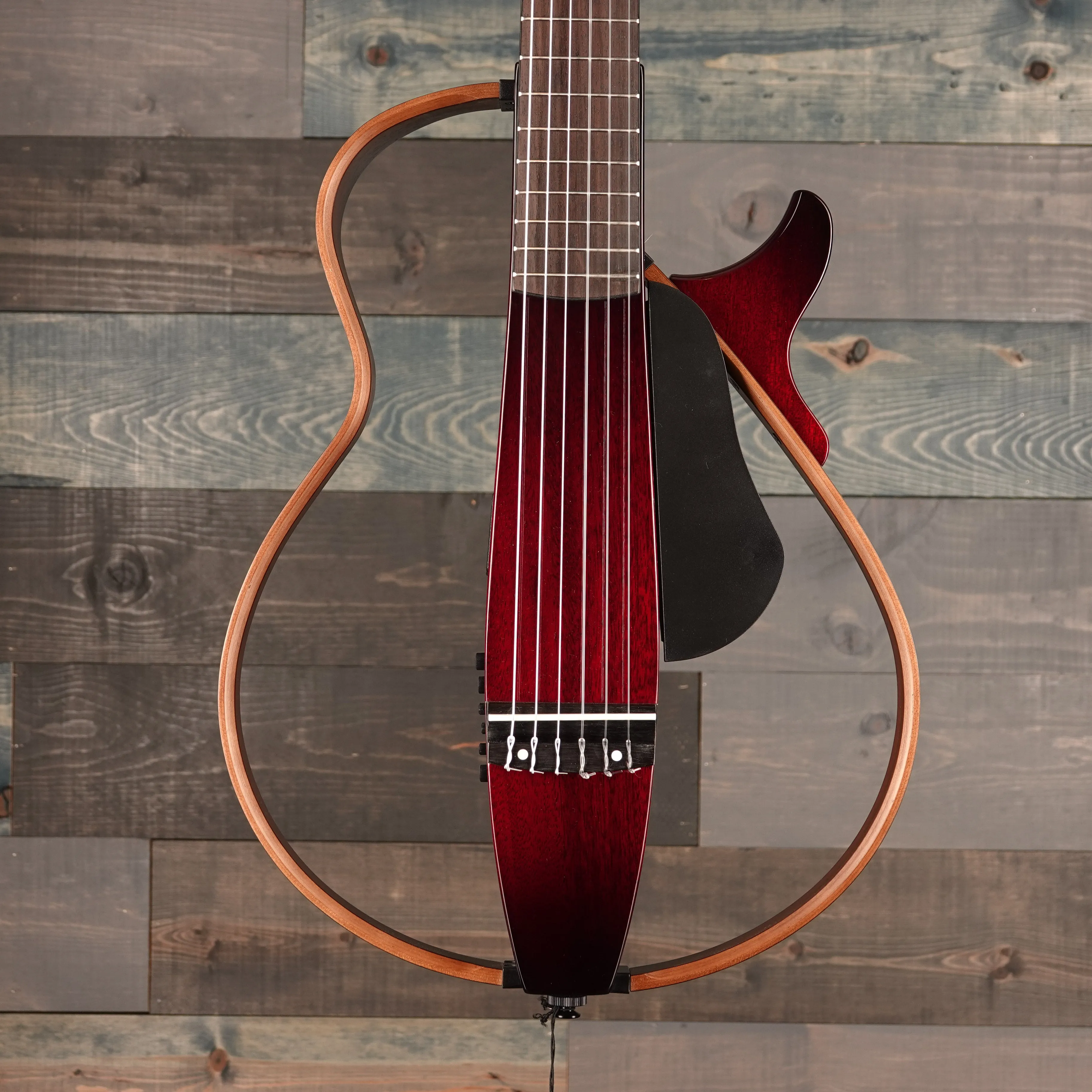 Yamaha SLG200N Crimson Red Burst Silent Guitar