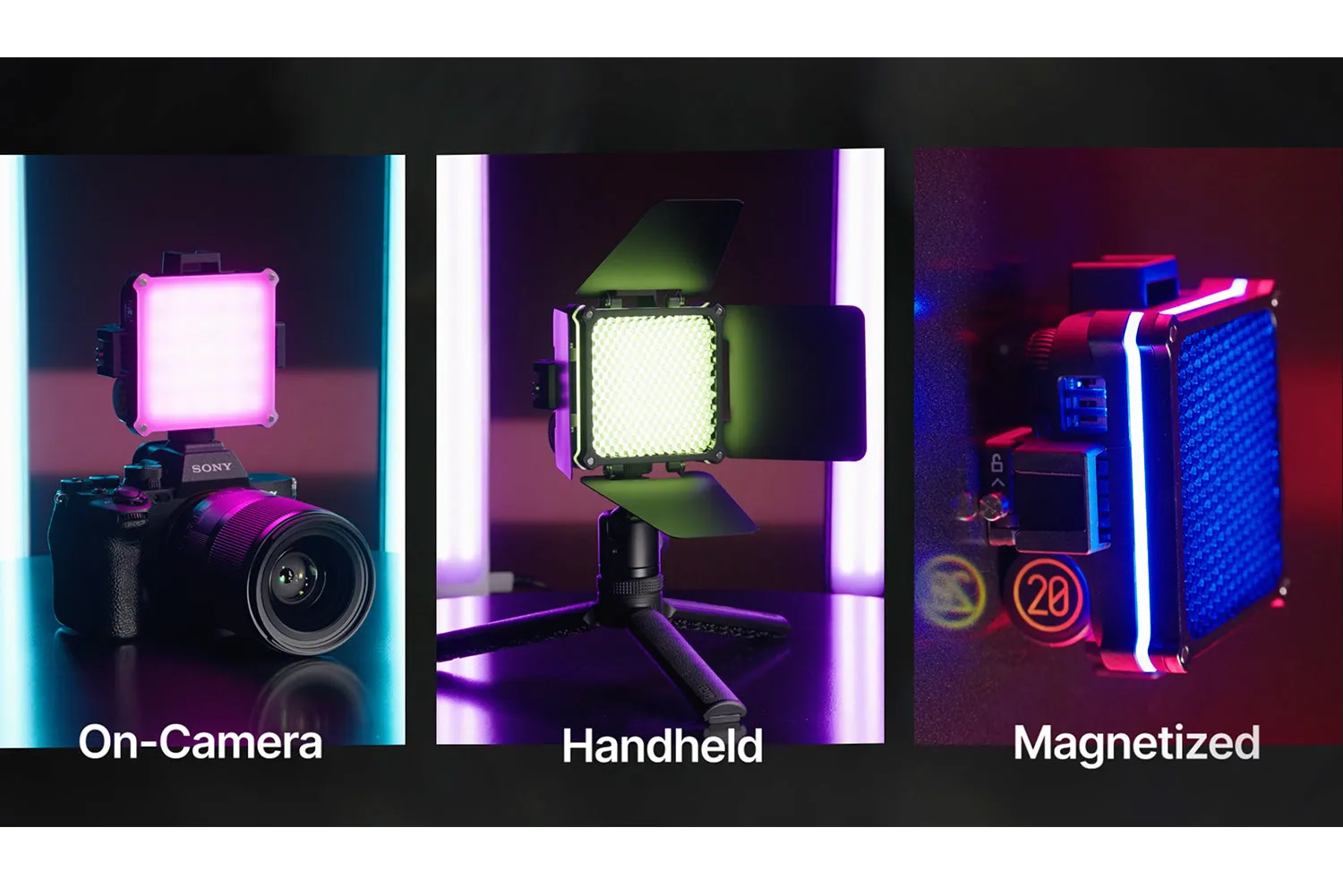 Zhiyun FIVERAY M20C 20W RGBWW LED Fill Light (Combo)