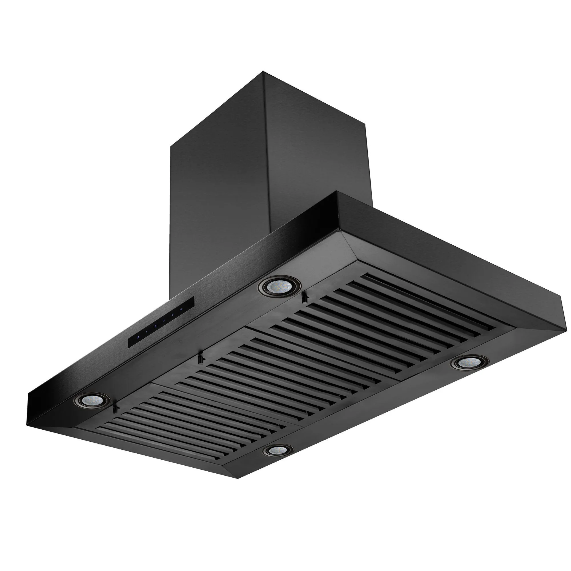 ZLINE Island Mount Range Hood in Black Stainless Steel (BSKE2iN)