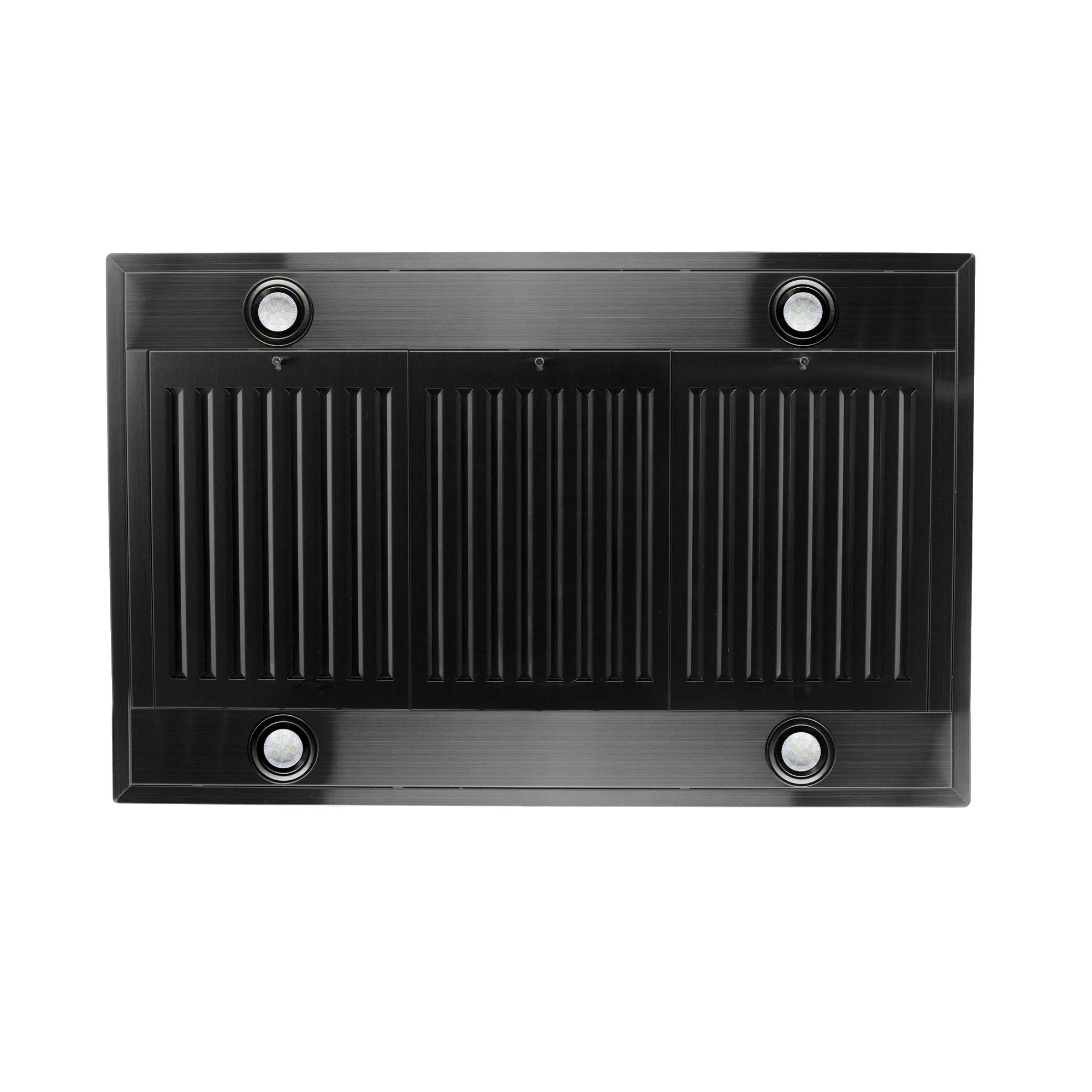 ZLINE Island Mount Range Hood in Black Stainless Steel (BSKE2iN)